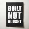 Built Not Bought P1