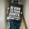 Be Kind To Your Joints Just Kidding Destroy Them White Black Mockup