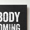 Nobody Is Coming To Save You Close Up